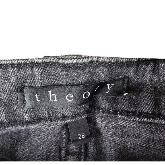 Theory Gray Jeans New Skinny Clean Denim color - Picture 3 of 4